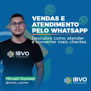 Imagem de capa para o Curso online Vendas & Atendimento pelo Whatsapp