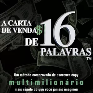 Imagem de capa para o Ebook A CARTA DE VENDAS DE 16 PALAVRAS BILL BONNER