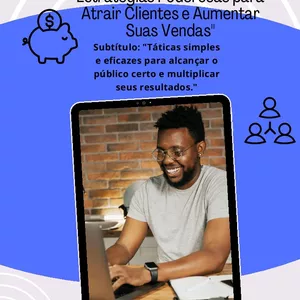 Imagem de capa para o Ebook 3 estratégia poderoso para atrair clientes e alavanca suas vendas 