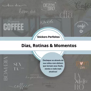 Imagem de capa para o Curso online Digital - Stickers Perfeitos: Dias, Rotinas e Momentos