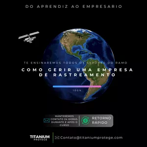 Imagem de capa para o Curso online COMO GERIR UMA EMPRESA DE RASTREAMENTO