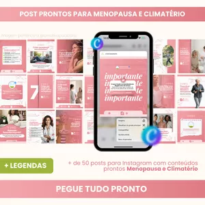 Imagem do curso PACK PARA MENOPAUSA E CLIMATÉRIO