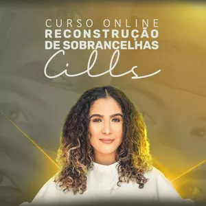 Imagem de capa para o Curso online Potocolo de reconstrução Cills - Sobrancelhas