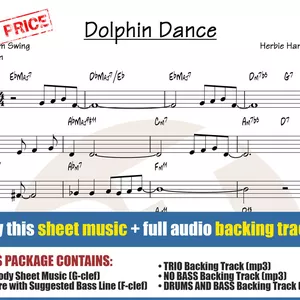 Cover image for Online course Dolphin Dance (Sheet Music + Backing Tracks)