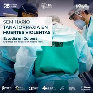 Imagen de portada para Evento online TANATOPRAXIA en muertes violentas
