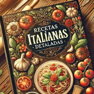 Imagen de portada para Ebook eBook: Recetas italianas 