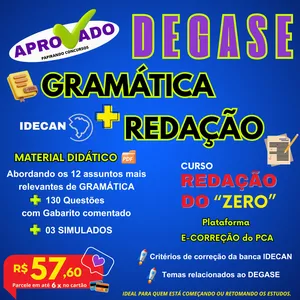 Imagem do curso DEGASE - Banca IDECAN