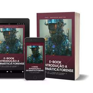 Imagem de capa para o Ebook Introdução a Informática Forense - Tipos de Exames e Extração de Dados