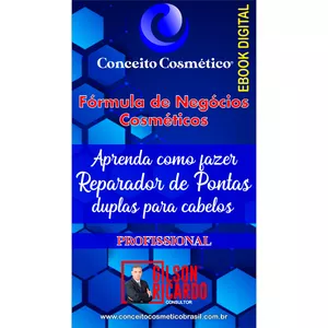 Imagem de capa para o Ebook EBOOK DIGITAL FÓRMULA COMO FAZER REPARADOR DE PONTAS DUPLAS PARA CABELOS