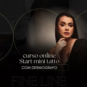 Start Mini Tattoo - Fine Line com dermografo>