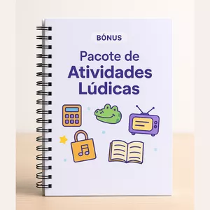 Imagem de capa para o Ebook Pacote de Atividades Lúdicas – 5 recursos pedagógicos