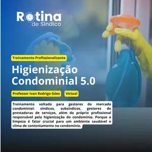Imagem de capa para o Curso online Higienização Condominial 5.0