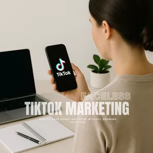 Cover image for Ebook Faceless TikTok Marketing
