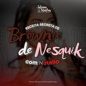 Imagem de capa para o Curso online Receita secreta de Brownie de Nesquik com Nutella
