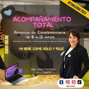 Imagen de portada para Curso online Mi Bebé come solo y Feliz: Acompañamiento