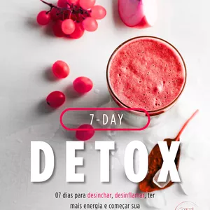 Imagem de capa para o Ebook Detox &amp; emagrecimento