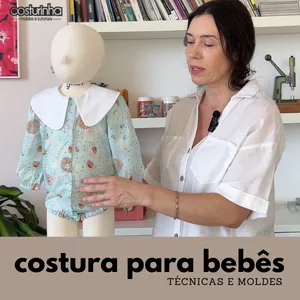 Imagem de capa para o Curso online Costura para bebês: técnicas e moldes