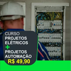 Imagem de Projetista elétrico e Automação residencial + AUTOCAD criado por Cássio Nunes na hotmart