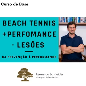 Imagem principal do produto Beach Tennis, mais Performance e menos Lesões (Curso Base Dr Leonardo Schneider)
