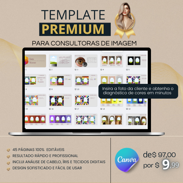 Template Premium de Coloração Pessoal – Prático, Elegante e Editável — imagem 4