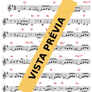 Imagem de capa para o Ebook 🎼 A grande viagem - 5455 - Esdras Carneiro - Tutorial Partitura e Teclado Fácil