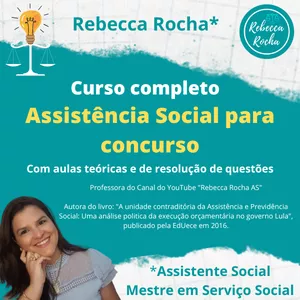 Imagem de capa para o Curso online Curso completo de Assistência Social para concurso