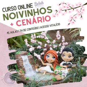 Imagem principal do produto Curso de Noivinhos com Cenário de Cachoeira