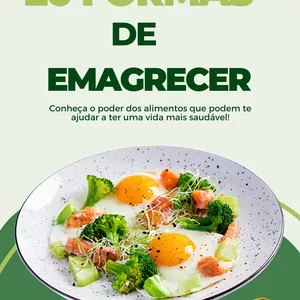 Imagem de capa para o Ebook 20 formas de emagrecer