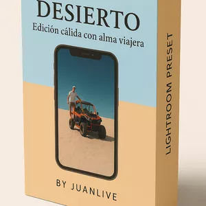 Imagen de portada para Curso online Preset Desierto - By JuanLive