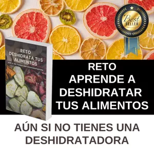 Imagen de portada para Curso online RETO APRENDE A DESHIDRATAR  TUS ALIMENTOS (aún si no tienes una deshidratadora))