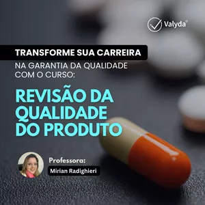 Imagem de capa para o Curso online Revisão da Qualidade do Produto