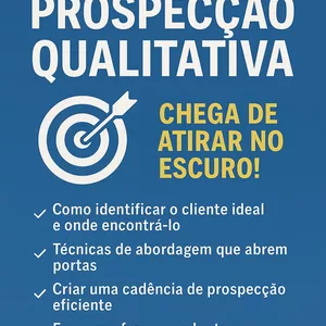 Imagem do curso Prospecção Qualitativa – Chega de Atirar no Escuro!