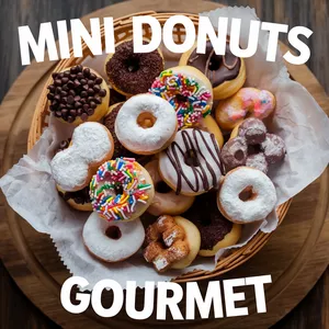 Cover image for Ebook Mini Donuts Gourmet