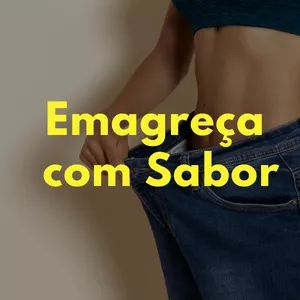 Imagem de capa para o Ebook Emagreça com Sabor -  Receitas para emagrecer