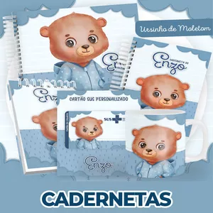 Imagem de capa para o Curso online KIT DIGITAL CADERNETAS MENINO / MENINA - DRIVER COMPLETO 100% EDITAVEIS