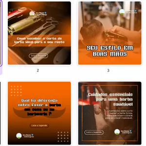 Imagem de capa para o Curso online Pack - Barbearia