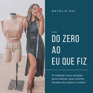 Imagem de capa para o Curso online Do zero ao eu que fiz - Por Natalia Sol
