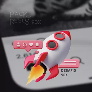 Imagem de capa para o Curso online Pack Reels | Desafio 90x