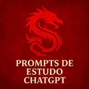 Imagem de capa para o Ebook Prompts ChatGPT para estudo