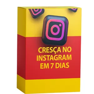 Imagem de capa para o Ebook CRESÇA NO INSTAGRAM EM 7 DIAS
