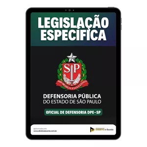 Imagem de capa para o Ebook Legislação Específica: Oficial de Defensoria DPE-SP
