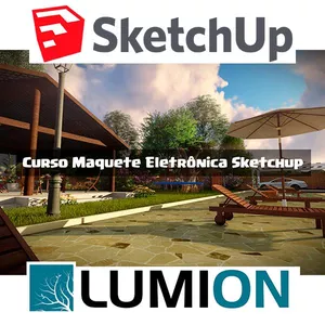Imagem de Curso Maquete Eletrônica Sketchup criado por wallas na hotmart