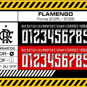 Imagem de capa para o Ebook Fonte Flamengo 2025