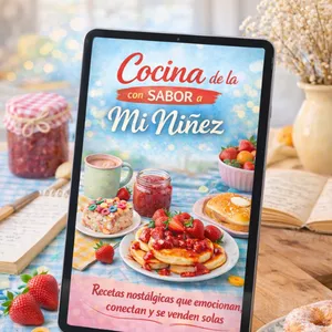 Imagen de portada para Ebook Mi Infancia en la Mesa – Cocina con Sabor a Mi Niñez