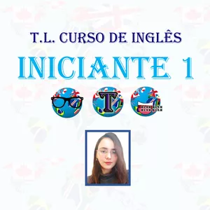 Imagem de capa para o Curso online Curso de Inglês Iniciante 1 - T.L. Cursos de Inglês Online