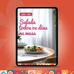 Imagem de capa para o Ebook Salada todos os dias na mesa