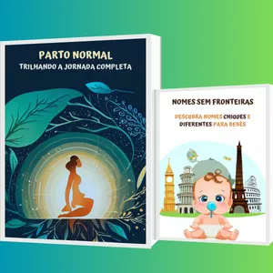 Imagem de capa para o Ebook Parto Normal: Trilhando a Jornada Completa