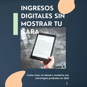 Imagen de portada para Ebook Ingresos digitales sin mostrar tu cara 
