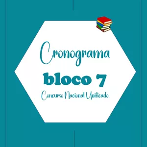 Imagem de capa para o Ebook CRONOGRAMA CNU BLOCO 7
