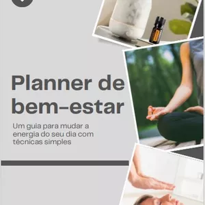 Imagem de capa para o Ebook Planner de bem-estar